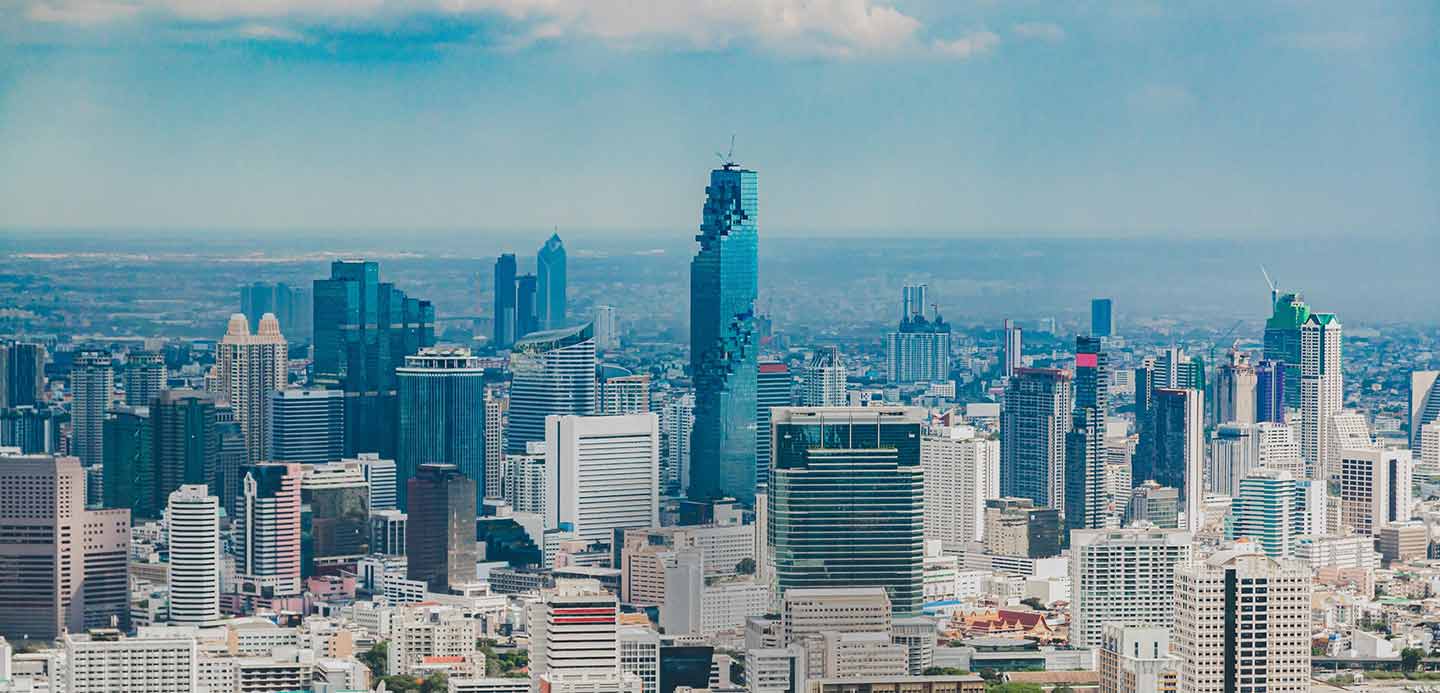 Thailand city landscape