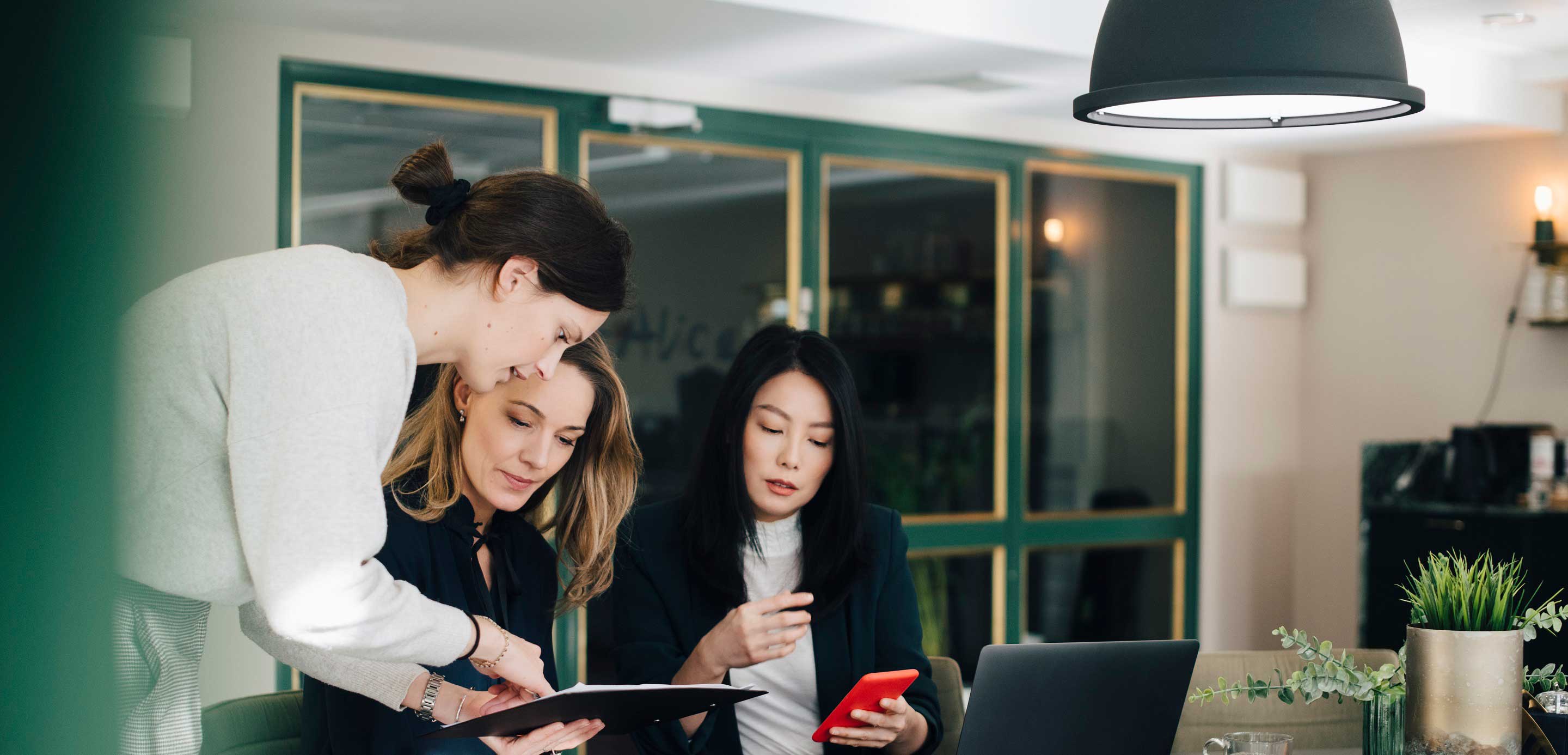 People in office meeting People in office meeting